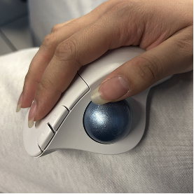 This is the interaction of the trackball being moved.