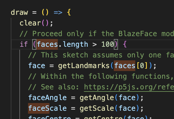 I played around with the faces length putting it to 100, but it didn't do anything.
