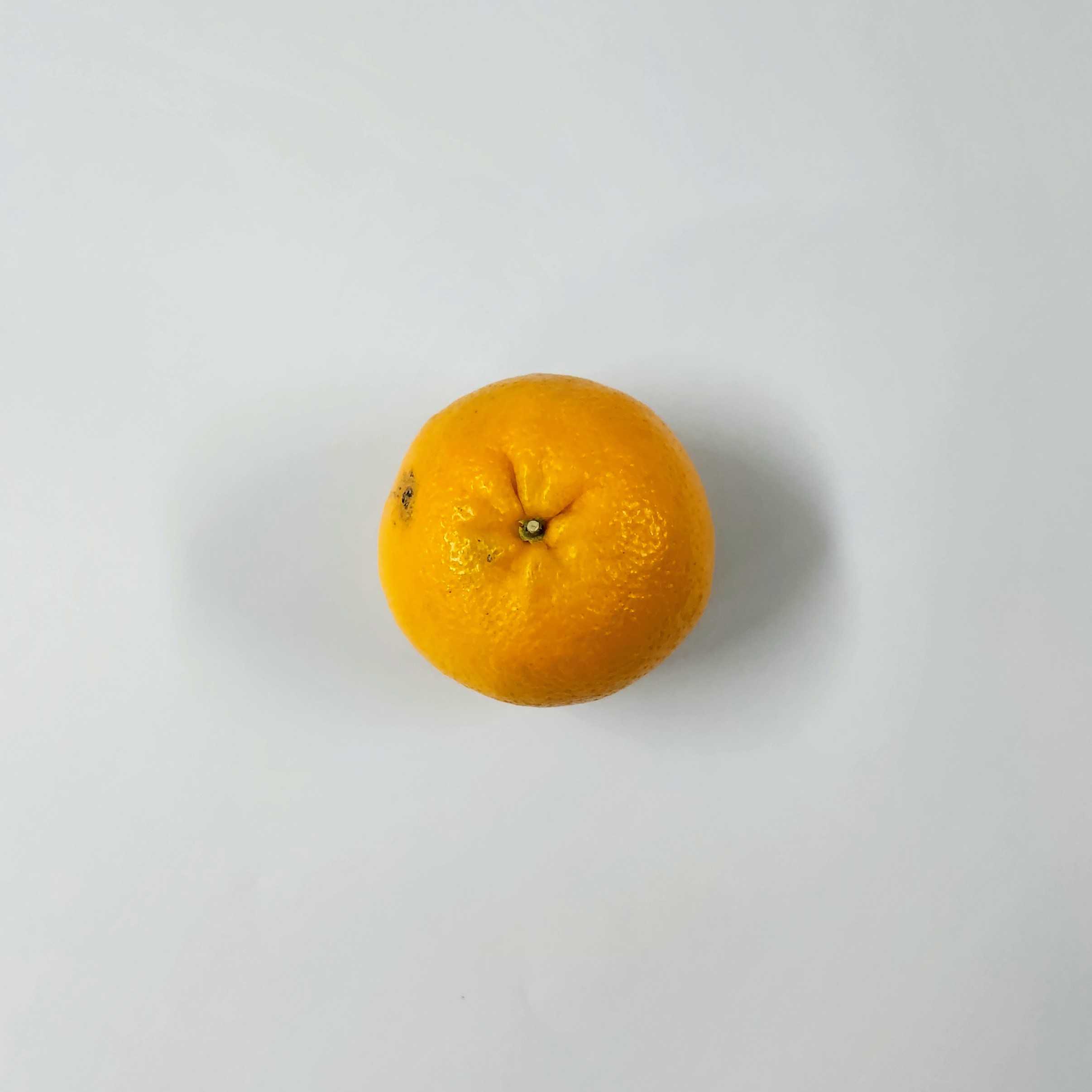 This is the top side of my orange.